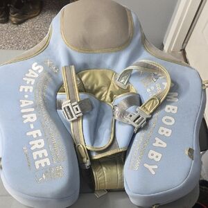 Blue and Beige Kids Safety Vest
